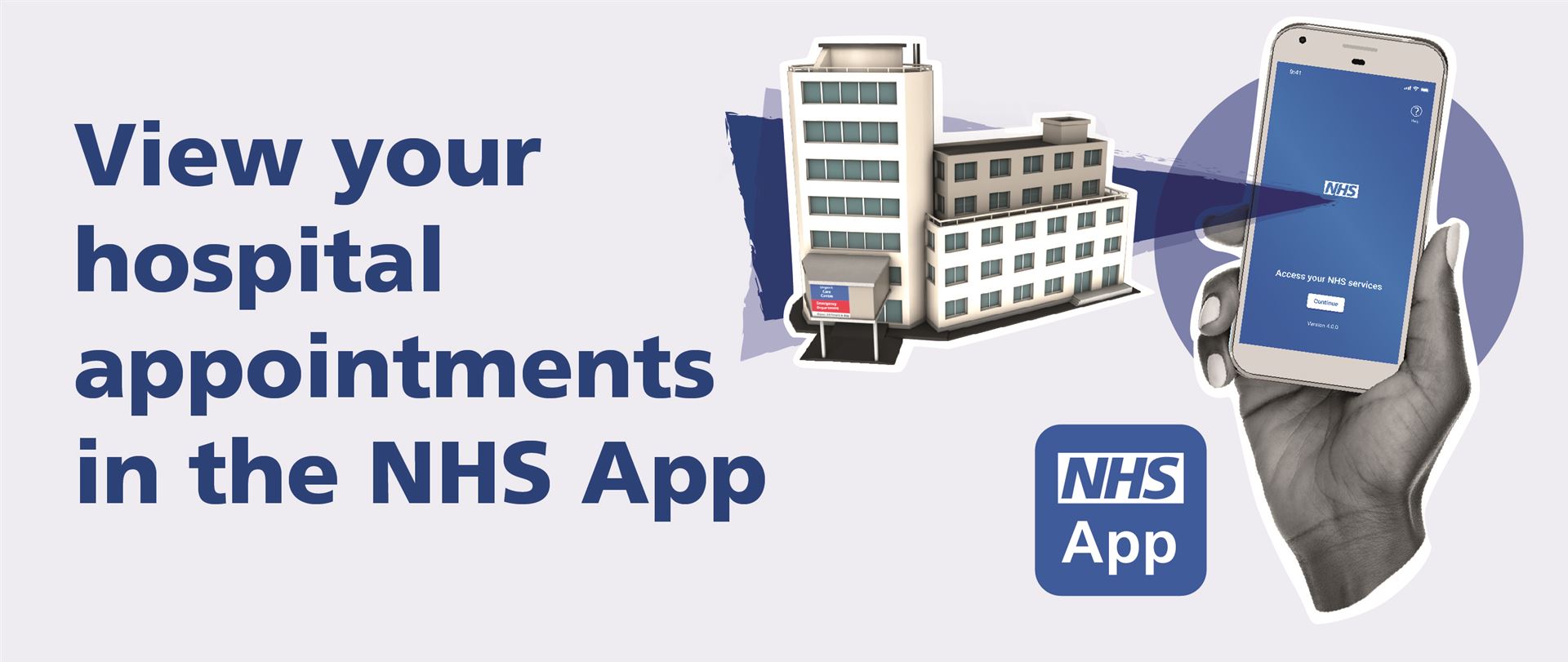 View hosp apts NHS App 