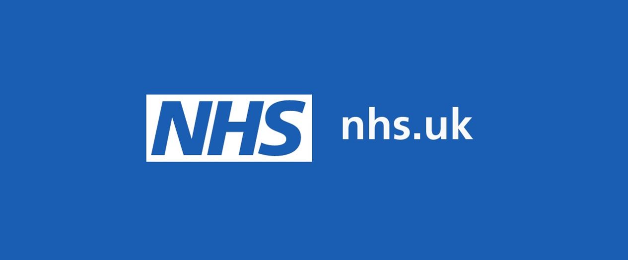 NHS webpage banner