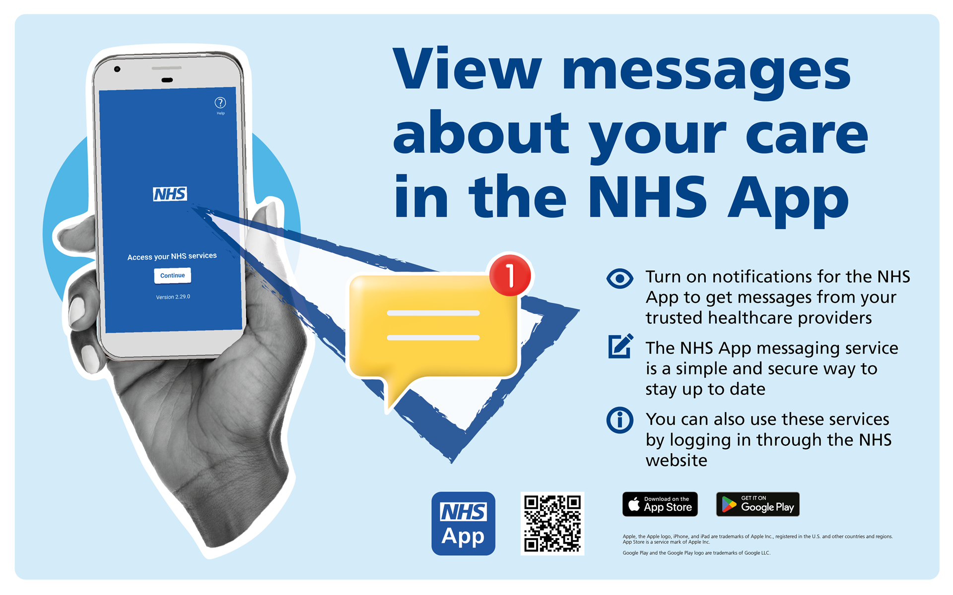 View Messages NHS App