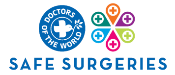 Doctors of the world Safe Surgeries logo