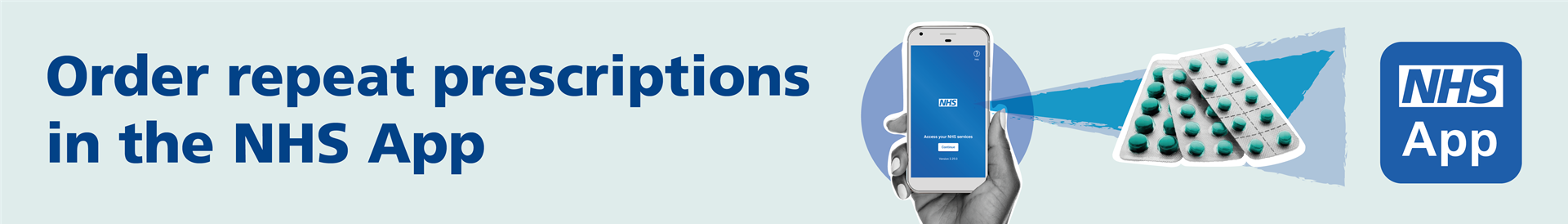 script NHS App Banner