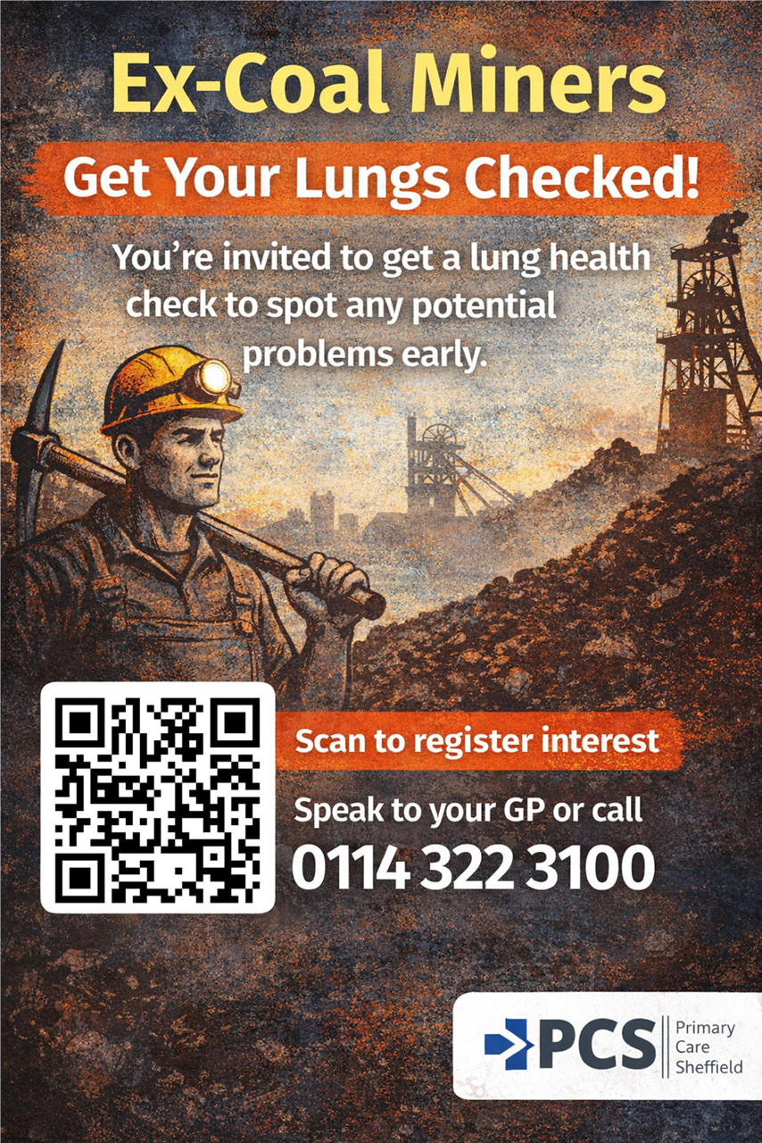 Coal Miners Poster with QR Code